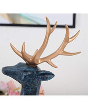 JL Tabletop Wine Rack, Vino Bottle Holder, Cervo Wine Forma mensola del Supporto della cremagliera del Vino del Metallo Scultura pratici Artigianale Pagina Caduta Decorazione Decorazione for la casa