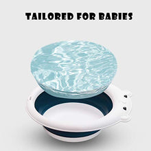 Lavabo per lavabo, pieghevole, multiuso, portatile, per la casa, la cucina, i viaggi all’aperto, in silicone, per lavabo, shampoo, bagno, lavabo portatile (2 pezzi)