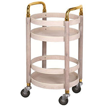 MEI XU Carrelli di Stoccaggio Carrello - Carrello Mobile del Carrello del Carrello dell'hotel dell'hotel dello spuntino dello spuntino del carretto del Vino del Carrello del tè Carrelli di Utilità