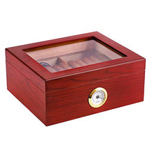 Cigar Humidor, Legno di Cedro Cigar Box Umidificatore Grande capacità Cigar Box di Legno Solido Idratante Cigar Box (260 * 220 * 110Mm)