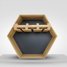 ZfgG Mensola di legno creativo appesa a parete scaffale, parete personalizzata espositore a muro per il tempo libero Rack cremagliera del vino, retro ristorante decorazione soggiorno decorazione della
