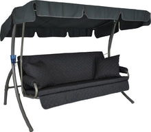 Angerer Trend Joy - Dondolo a 3 posti, Colore: Grigio