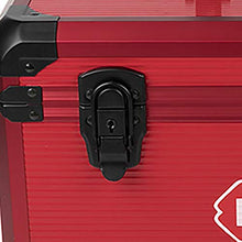 KKYY Pronto Soccorso Di Grandi Dimensioni, Rosso Presente Con Scatola Di Immagazzinaggio Di Medicina In Metallo A Croce Bianca, Kit Di Emergenza Organizer, Con Tracolla, Dimensioni 40 Cm X 25 Cm X 2
