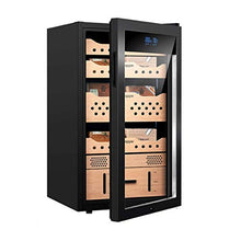 WRJY Umidificatori Armadietto per sigari Armadio in Legno di Cedro per Uso Domestico Armadio idratante e umidificante capacità 55L Pomodoro Professionale Coltivazione Circolazione Raffr