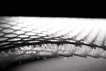 matnext Airflow Sotto materasso spesso 10mm in tessuto 3D Mesh - Sottostrato su misura - Tessuto distanziatore traspirante per la ventilazione del materasso (100cm x 220cm)