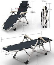 WUY Sedia da Campeggio tavolino Pieghevole Sedia da Spiaggia Portatile Sedia a Sdraio per Tailgating Camping & pullg