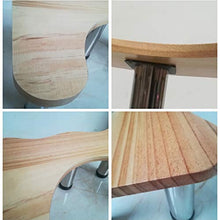 FXJ Sgabello Anti-Slip Sgabello a Piedi in Legno massello Sgabello Basso Sgabello Bagno Bagno WC Antiscivolo Sgabello in Legno Adatto a Tutti i Servizi igienici