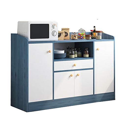 SuDeLLong Camera da Letto Cassettiera Soggiorno Storage Unit Credenza Governo Bagagli unità Corridoio Camera (Color : Blue, Size : 110x30x80cm)