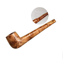 Pipa per tabacco, pipetta vecchio stile in legno massello, pipa retrò fatta a mano, A1,14cm