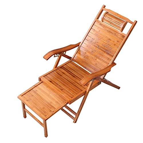 PAKUES-QO Lettini Pieghevoli Lettino Prendisole in Legno Sedia a Sdraio Pieghevole Regolabile reclinabile reclinabile per Giardino Balcone o Patio Piscina Esterna Coperta