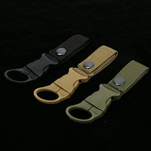 ADHG 3Pcs Fibbia per Appendere l'anello portabottiglie Portatile con Clip per Il Viaggio all'aperto Campeggio Escursionismo Zaino tattico con Fibbia per Cintura