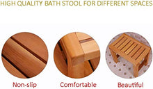 Bagno Sedia da Doccia Sgabello Sgabello in Legno Massiccio Bagno Doccia Doccia Poggiapiedi Sgabello for Gli Anziani Sicurezza
