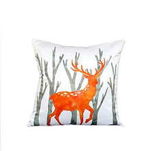 Xyfw Home Fashion Cuscino per Divano Cuscino per Auto Versione Creativa Alci Sezione 2 Pezzi Incluso Cuscino