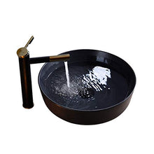 Lavabo, controsoffitto del dispersore del Bacino for Il Guardaroba Bagno Rotonda Ceramica Domestica Art Bacino (Senza Rubinetto) -42x13.5cm