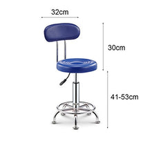 ZHJING Seggiola da Bar Bar Stool Bar Chair Ascensore Rotante Back Home Sgabello Alto Rotonda Sgabello (Color : C)
