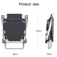 WZDD Sedia Gravity gravità Zero, Sdraio da Giardino Poltrona Relax Pieghevole Salvaspazio Sedia Sdraio con Braccioli - Supporta Fino a 110 kg