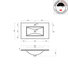 Kiamami Valentina ARMADIETTO BAGNO SOSPESO CON ANTE QUERCIA BIANCO 80CM | VENEZIA