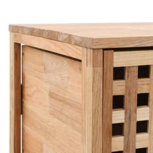 vidaXL Armadietto da Bagno Elegante Ampio Mobiletto Pratico Comodo Utile Robusto Solido Durevole Resistente 41x41x91 cm in Legno Massello di Noce