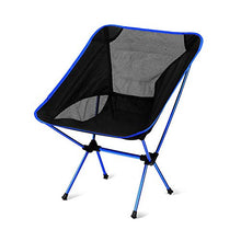 Oeternity Sedia Pieghevole Portatile da Esterno Ultra-Leggero, Portatile, Traspirante E Confortevole, Molto Adatto per attività All'aperto, Campeggio, Escursionismo, Picnic, Pesca,Royal Blue