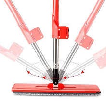 WAMSY Mop Set Mop Piatto A Mano Libera Mop Lazy Home con 2 Straccio Mop Piatto Lavaggio A Mano Gratuito