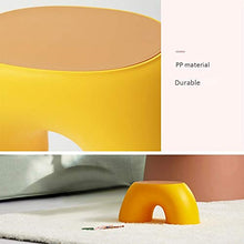 SODIAL Sgabello Arcobaleno Sgabello Semplice Circolare Piccolo Sgabello Rotondo per la Casa per Bambini Sgabello per Cambio Scarpe Durevole Antiscivolo 1