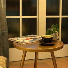 Yyqx Comodino Tavolino da caffè Americano retrò Semplice, Tavolo da Soggiorno in Oro Comodini Letto