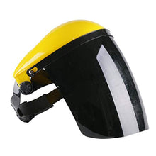 Fgyhty Casco Saldatura Trasparente Anti-Splash Protective Elettrico Saldatore Mask Fronte Pieno Anti-Shock Schermo