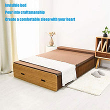TWW Divano Letto Invisibile Multifunzionale Letto Pieghevole A Scomparsa 1.5 Letto Matrimoniale 1.2M Mobili per Piccoli Appartamenti Domestici,A