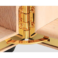 Cigar Box, Cigar Humidor Legno di Cedro Cigar Box Tre Strati di Nero può Contenere 50 Alta qualità (Size : 22x24x24cm)