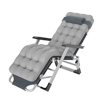 GXM-FSTOOL Sedie da Giardino Grandi Sdraio,Sedia Pieghevole E Portatile Zero Gravity Reclinabile con Imbottitura in Cotone Rimovibile E Poggiatesta,per Viaggio da Campeggio All'aperto