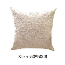 UG1 Cuscini all'aperto per mobili da Giardino, Cuscini Corda di Cotone, all'aperto Decorativo Copricuscino per Divano Letto Auto con Cuscino, Dimensione: 50 * 50,No2