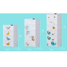 TXXM fabbricazione cassettiera Cucitura armadio cassetto di stoccaggio slot armadio bagno cucina rack di immagazzinaggio (Colore: B, Dimensioni: 5 strati)