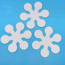 Cabilock 20 Pezzi Strisce Adesive di Sicurezza Antiscivolo con Fiocco di Neve Strisce Adesive per Vasca da Bagno Decalcomanie Antiscivolo per Vasca da Bagno (Bianco)