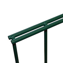 vidaXL Set 7 Pannelli di Recinzione 2D Giardino con Pali 2008x1830 mm 14 m Verde