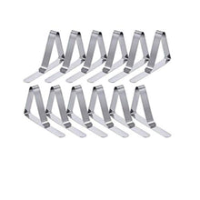 N\C 4 Pz Tovaglia In Acciaio Inox Tavoli Copertura Clip Titolare Panno Morsetti Esterni Campeggio Partito Tavolo Copertura Clip Forniture Casa