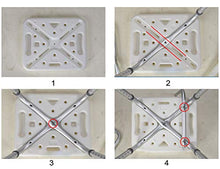 MKJYDM Bagno Sedia Antiscivolo Sedia da Bagno Donne Incinte Sgabello da Bagno Adulto Anziano Sgabello da Bagno Sgabello Quadrato panchetta Sgabello da Bagno