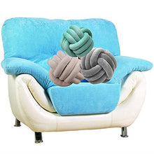 shuxuanltd Paracolpi Treccia Paracolpi Lettino Treccia Cuscini Divano Cuscini per Divano Cuscino per Divano Decorazioni per La Casa Cuscino Morbido Cuscino Fluffy Cuscino Annodato Grigio Chiaro