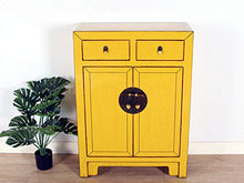 Yajutang cassettiera cinese Orientale/asiatico stile giallo