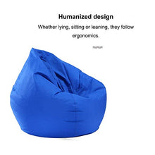 HYZXK Beanbag Lounge Chair di Gioco, Sdraiati, Ottimo per Adulti, Ragazzi E Bambini,Grigio,100 * 120CM