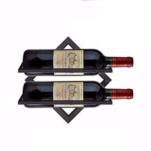 FYLHX Stile Europeo Parete Vino Cremagliera di Vetro Bar Soggiorno Ristorante Cucina Decorazione della Casa Cremagliera del Vino Multi-Funzione Mare di Vetro di Vino 10 Pollici