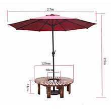 outdoor product Panca da Giardino Rotonda da Esterno,Anticorrosivo Legno Massello Cortile Balcone Panchina Panchina Albero Sgabello,per Prato/Canale di Lavoro/Panca Decorativa