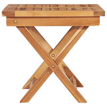 Tidyard 2 pz Lettini Prendisole Reclinabili con Tavolino Pieghevole in Legno Massello di Teak,Lettino da Sole Reclinabile in Legno,Sdraio da Giardino Reclinabile in Legno