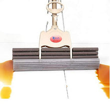 SSAYY Spray Mop Spremere Mop di Cotone per Colla per Uso Domestico/Impugnatura in Spugna Tampone/Aste in Acciaio Inossidabile Mop per Aspirazione Domestica