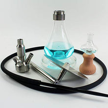GSYH Acciaio Inossidabile Narghilè 55cm Shisha Tubi Completi Fumatori Tubo di Acqua per Il Partito di Sala
