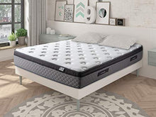 Dormideo City Luxury 120x190 Alto 27cm Materasso 4cm di Memory, Interamente Fibre di Cashmere Ecologico, Naturgel