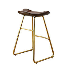 XIAOQIAO Sgabello da Bar, sgabelli da Bar Alti da Cucina Moderna da 75 cm, Sedia da Pranzo con Schienale su Gambe in Metallo con Comodo poggiapiedi, per Bar