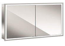 emco asis - Armadietto a specchio a LED Prime, UP 1300 mm, 2 ante, parete posteriore