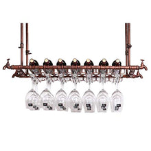 HJ-Golf Rack per armadietti per stoccaggio per Goblet Porta Bicchiere Calice Sospensione Bicchiere da Vino Portapiatti da Appendere for Vino Staffa di Ferro per Bottiglie di Vino per Vino