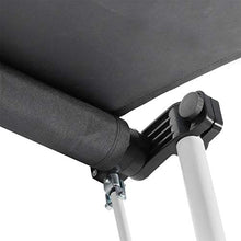 Emoshayoga Tende da Esterno per Porte e finestre Facile da Montare Tenda da Giardino 2,5x1,2 m per Giardino, Balcone, Cortile(Gray)