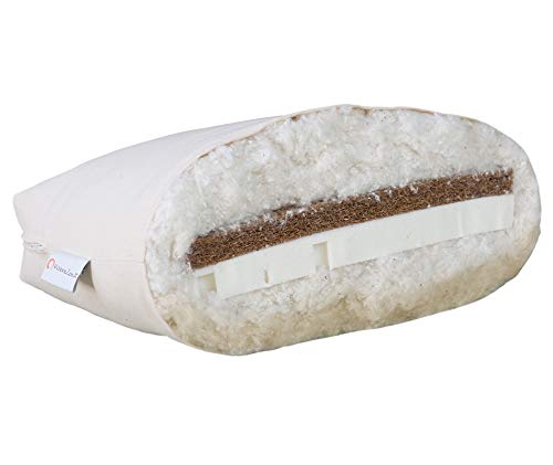 Vivere Zen - Futon Toshima 15 cm (Lana, Cotone, Lattice e Cocco) - Misura 140x200 cm